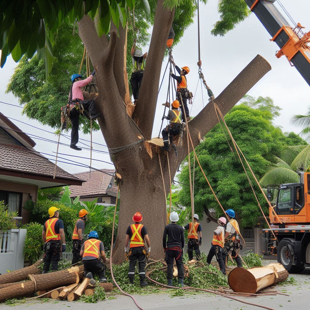Professional Large Tree Removal Services In Chestnut Hill Massachusetts